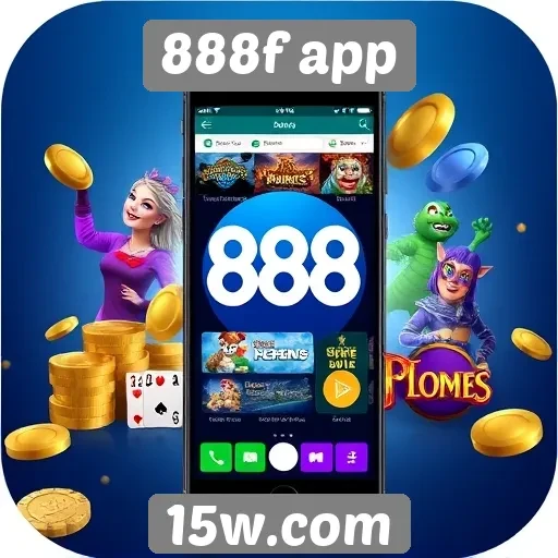 888f app oferece diversas opções de jogos online